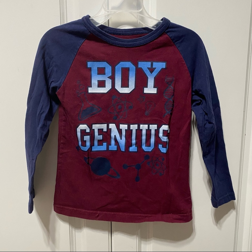Garanimals Boy Genius long sleeve shirt 4T
